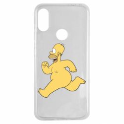 Чехол для Xiaomi Redmi Note 7 Голый Гомер Симпсон - PrintSalon