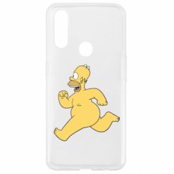 Чехол для Oppo A31 Голый Гомер Симпсон - PrintSalon