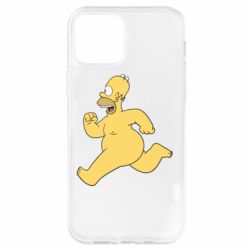 Чехол для iPhone 12 Голый Гомер Симпсон - PrintSalon