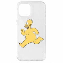 Чехол для iPhone 12 Pro Max Голый Гомер Симпсон - PrintSalon