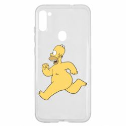 Чехол для Samsung A11/M11 Голый Гомер Симпсон - PrintSalon