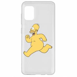 Чехол для Samsung A31 Голый Гомер Симпсон - PrintSalon