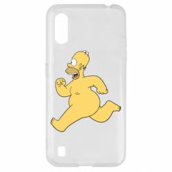 Чехол для Samsung A01/M01 Голый Гомер Симпсон - PrintSalon