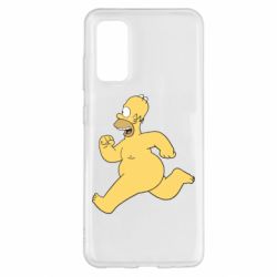 Чехол для Samsung S20 Голый Гомер Симпсон - PrintSalon