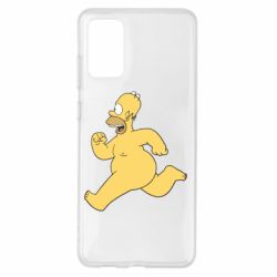 Чехол для Samsung S20+ Голый Гомер Симпсон - PrintSalon
