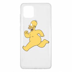 Чехол для Samsung Note 10 Lite Голый Гомер Симпсон - PrintSalon