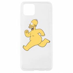 Чехол для Oppo A92s Голый Гомер Симпсон - PrintSalon