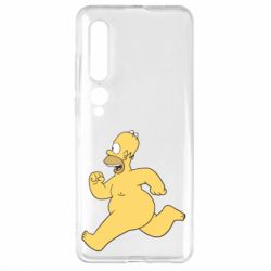 Чехол для Xiaomi Mi10/10 Pro Голый Гомер Симпсон - PrintSalon