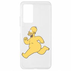 Чехол для Xiaomi Mi 10T/10T Pro Голый Гомер Симпсон - PrintSalon