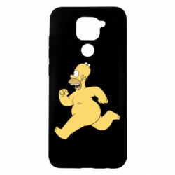 Чехол для Xiaomi Redmi Note 9/Redmi 10X Голый Гомер Симпсон - PrintSalon