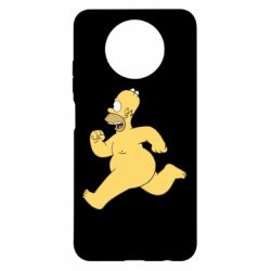 Чехол для Xiaomi Redmi Note 9 5G/Redmi Note 9T Голый Гомер Симпсон-PrintSalon Чехол для Xiaomi Redmi Note 9 5G/Redmi Note 9T Голый Гомер Симпсон