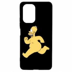 Чехол для Xiaomi Poco F3/K40 Голый Гомер Симпсон - PrintSalon