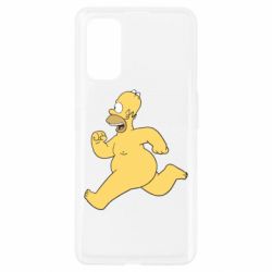 Чехол для Realme 7 Pro Голый Гомер Симпсон - PrintSalon