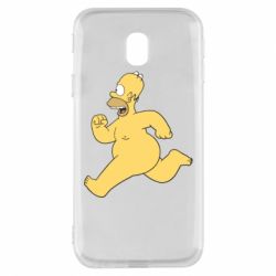 Чехол для Samsung J3 2017 Голый Гомер Симпсон - PrintSalon