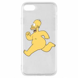Чехол для iPhone SE 2022 Голый Гомер Симпсон - PrintSalon