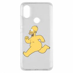 Чехол для Xiaomi Mi A2 Голый Гомер Симпсон - PrintSalon
