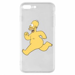 Чехол для iPhone 8 Plus Голый Гомер Симпсон - PrintSalon