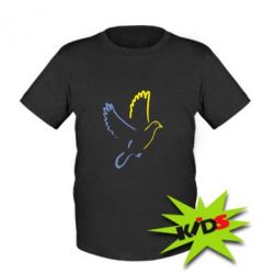 Детская футболка Голуб миру