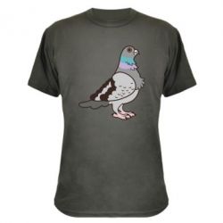 Камуфляжная футболка Голубь - PrintSalon