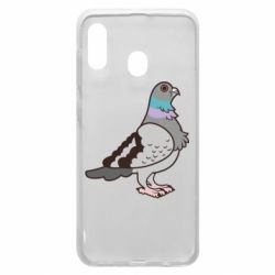 Чехол для Samsung A20 Голубь - PrintSalon
