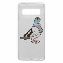 Чехол для Samsung S10 Голубь - PrintSalon