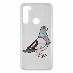 Чехол для Xiaomi Redmi Note 8 Голубь - PrintSalon