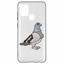 Чехол для Samsung A21s Голубь - PrintSalon