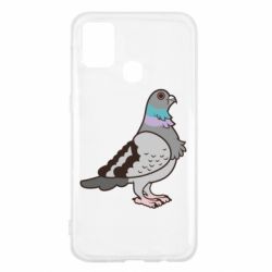 Чехол для Samsung M31 Голубь - PrintSalon
