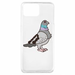 Чехол для Oppo A73 Голубь - PrintSalon