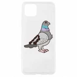 Чехол для Oppo A92s Голубь - PrintSalon