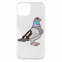 Чехол для iPhone 14 Голубь - PrintSalon