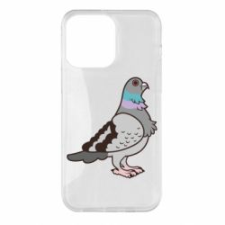 Чехол для iPhone 14 Pro Max Голубь - PrintSalon