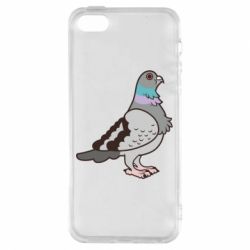 Чехол для iPhone5/5S/SE Голубь - PrintSalon