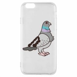 Чехол для iPhone 6/6S Голубь - PrintSalon
