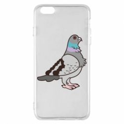 Чехол для iPhone 6 Plus/6S Plus Голубь - PrintSalon