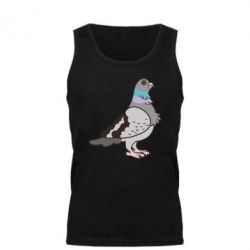 Мужская майка Голубь - PrintSalon