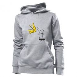 Женское худи Голый банан