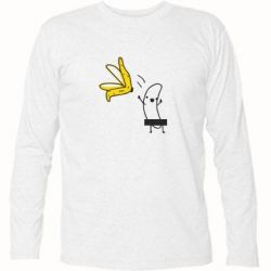 Футболка з довгим рукавом Голий банан - PrintSalon