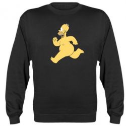 Cвитшот Голый Гомер Симпсон - PrintSalon