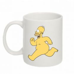 Чашка 320ml Голый Гомер Симпсон-PrintSalon Чашка 320ml Голый Гомер Симпсон