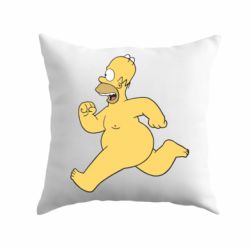 Подушка Голый Гомер Симпсон - PrintSalon