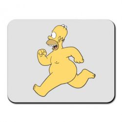 Коврик для мыши Голый Гомер Симпсон - PrintSalon