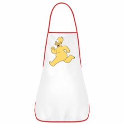 Фартук Голый Гомер Симпсон - PrintSalon