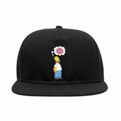 Снепбек Гомер думает о пончике - PrintSalon