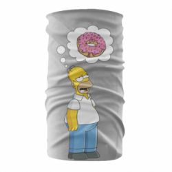 Бандана Гомер думает о пончике - PrintSalon