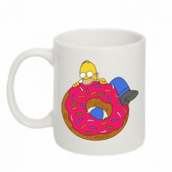 Чашка 320ml Гомер и Пончик-PrintSalon Чашка 320ml Гомер и Пончик