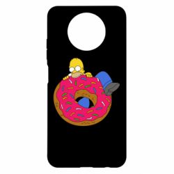 Чехол для Xiaomi Redmi Note 9 5G/Redmi Note 9T Гомер и Пончик-PrintSalon Чехол для Xiaomi Redmi Note 9 5G/Redmi Note 9T Гомер и Пончик