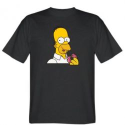 Мужская футболка Stedman Гомер любит пончики - PrintSalon