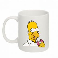 Чашка 320ml Гомер любит пончики