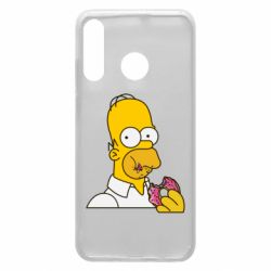 Чехол для Huawei P30 Lite Гомер любит пончики - PrintSalon
